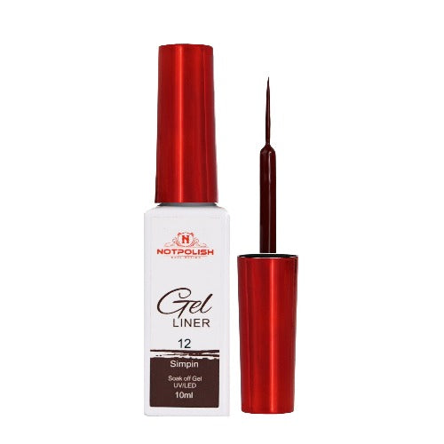 Notpolish Gel Liner Solid - 12 Simpin