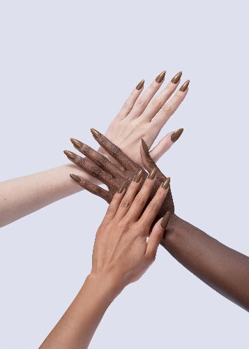 Swatch of 051 Natural Gel Polish By Valentino Beauty