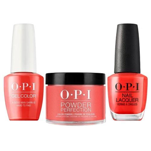 OPI Trio: H47 A Good Man-darin is Hard to Find