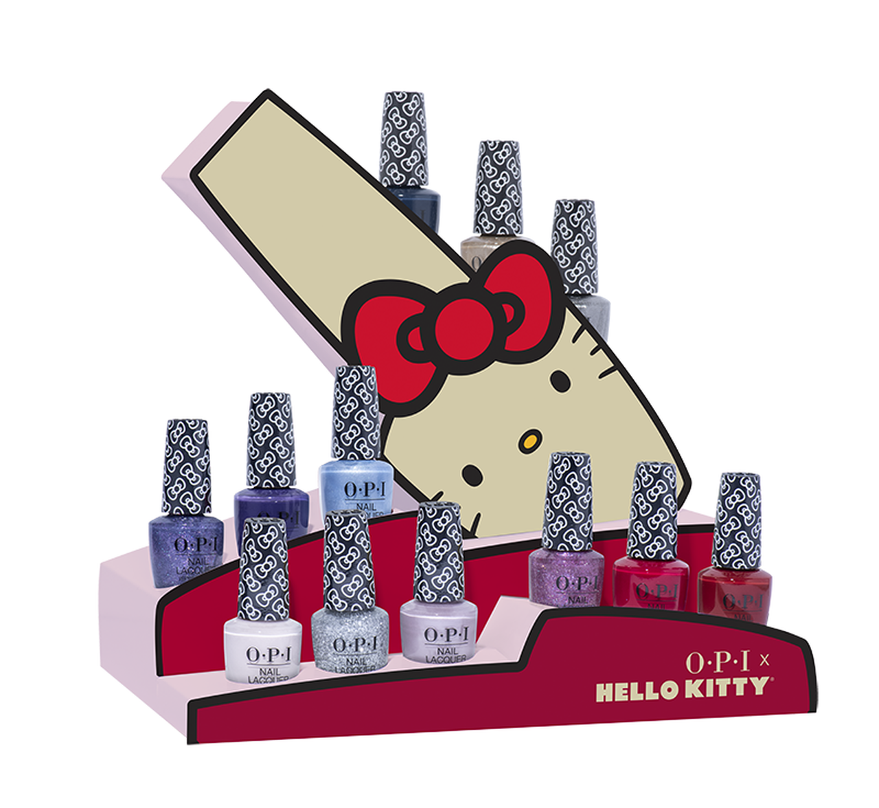 OPI Lacquer Hello Kitty Holiday Collection 12pc *