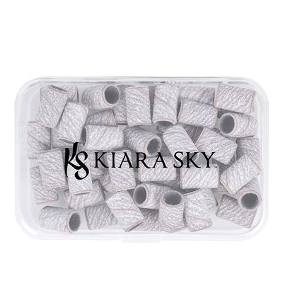 Kiara Sky White Sanding Bands 50ct - Coarse