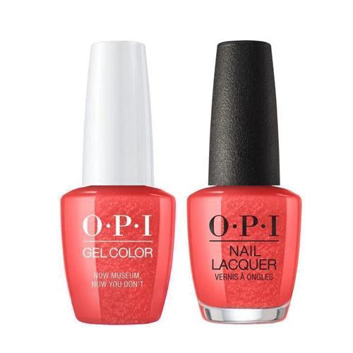 OPI Gel & Polish Duo:  L21 Now Museum, Now You Don't
