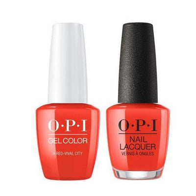 L22 A Red vival City Gel & Polish Duo by OPI