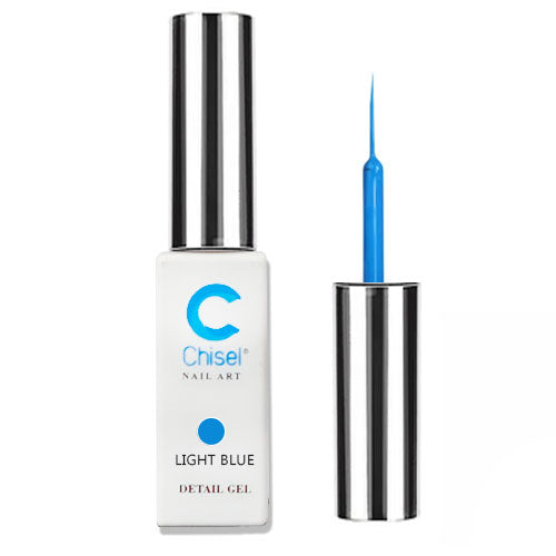 Light Blue Nail Art Gel by Chisel