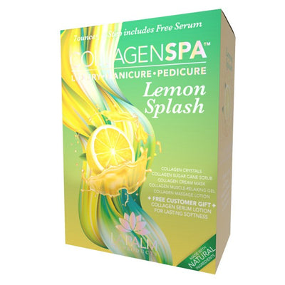 Lemon Splash Collagen Spa 6 step Kit By LaPalm