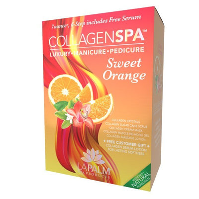 Sweet Orange Collagen Spa 6 step Kit By LaPalm