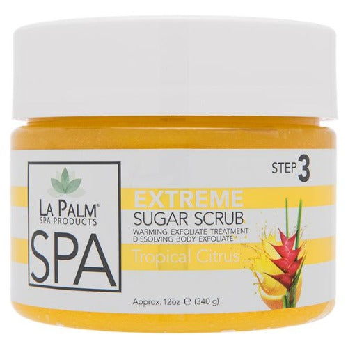 LaPalm Organic Extreme Sugar Scrub Tropical Citrus Dream 12oz