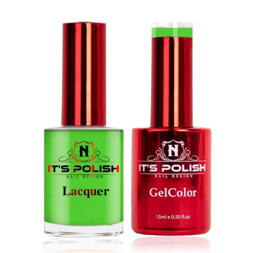 M100 Hot Lime Bling Gel Polish Duo by Notpolish