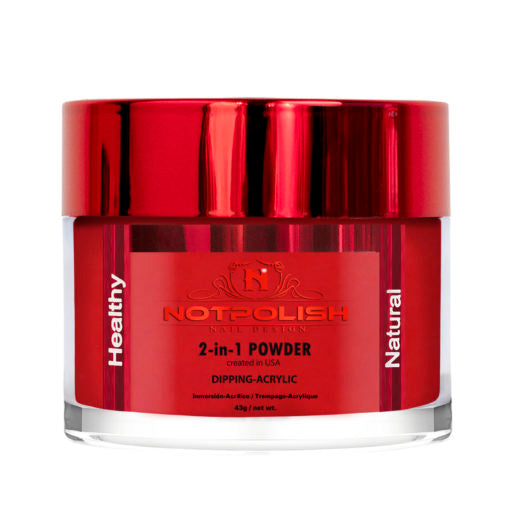 Notpolish Matching Powder M076 - Red Cap