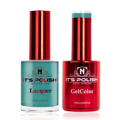 M097 Pleasant Teal Gel Polish Duo by Notpolish