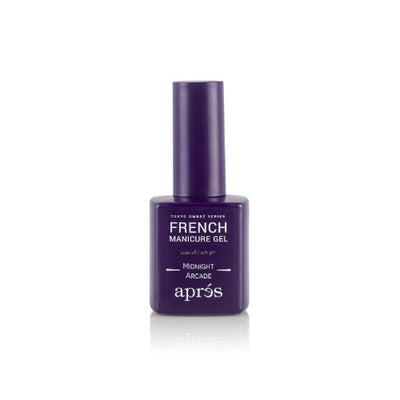 AB-116 Midnight Arcade French Manicure Gel Ombre By Apres 