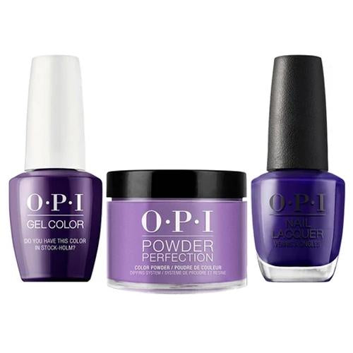 OPI Trio: N47 Do you Have This Color in Stock-holm?