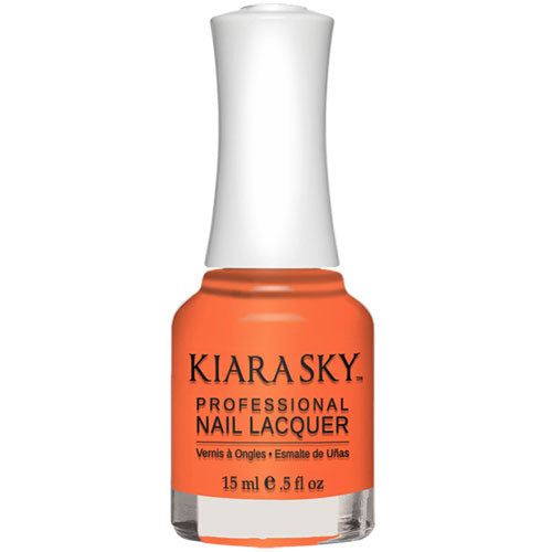 Kiara Sky Nail Polish N542 Twizzly Tangerine