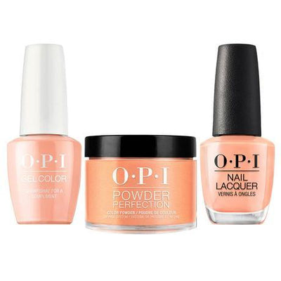 OPI Trio: N58 Crawfishin For Compliment