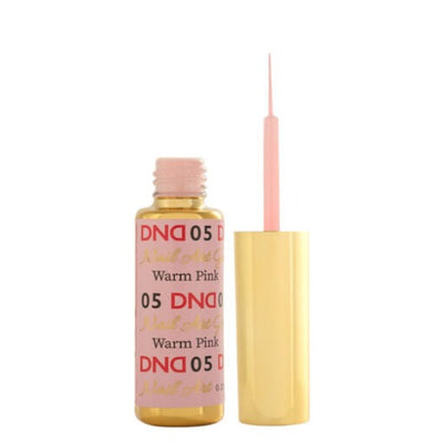 DND Nail Art Gel Liner - 05 Warm Pink