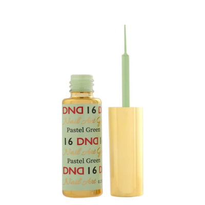 DND Nail Art Gel Liner - 16 Pastel Green