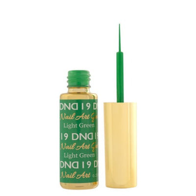 DND Nail Art Gel Liner - 19 Light Green