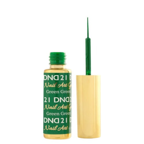 DND Nail Art Gel Liner - 21 Green