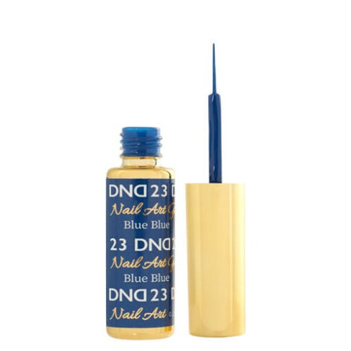 DND Nail Art Gel Liner - 23 Blue