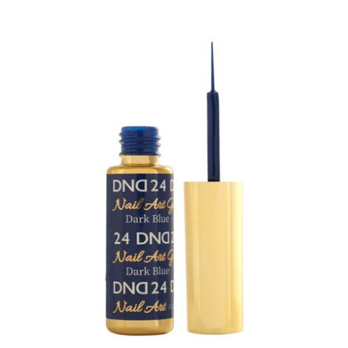DND Nail Art Gel Liner - 24 Dark Blue