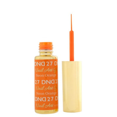 DND Nail Art Gel Liner - 27 Neon Orange