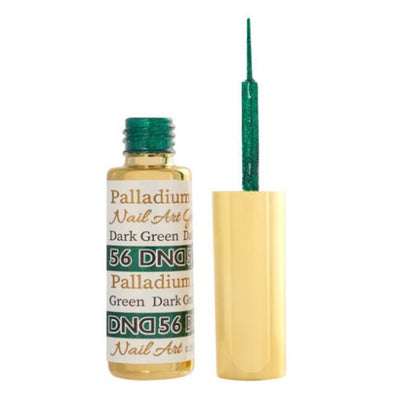 DND Nail Art Gel Liner Palladium - 56 Dark Green