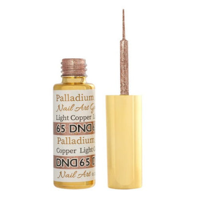 DND Nail Art Gel Liner Palladium - 65 Light Copper