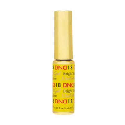 18 Bright Yellow Nail Art Gel Liner by DND