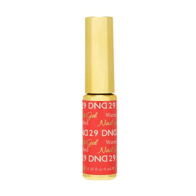 29 Warm Red Nail Art Gel Liner by DND