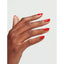 hands wearing F006 Rust & Relaxation Gel Polish by OPI