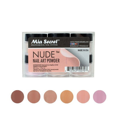 Nude Acrylic Powder Collection 6pc By Mia Secret