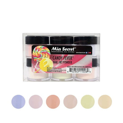 Candy Fever Acrylic Powder Collection 6pc By Mia Secret