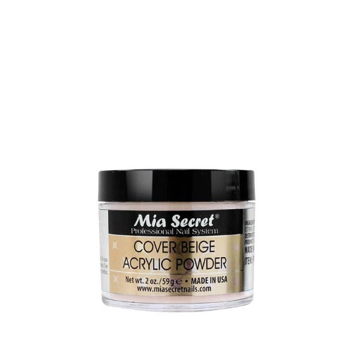 Beige Acrylic Cover Powder 2oz By Mia Secret