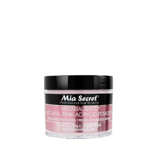 Natural Pink Acrylic Powder 2oz By Mia Secret