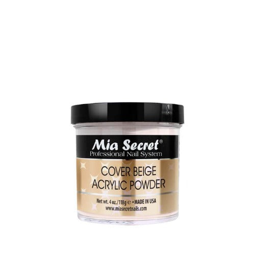 Beige Acrylic Cover Powder 4oz By Mia Secret