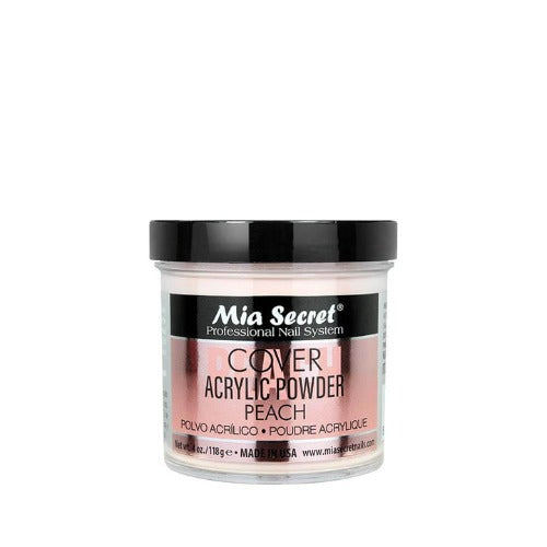 Peach Acrylic Cover Powder 8oz By Mia Secret