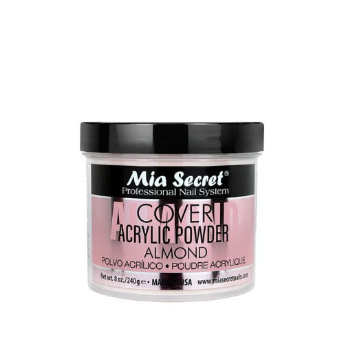 Almond Acrylic Cover Powder 8oz By Mia Secret