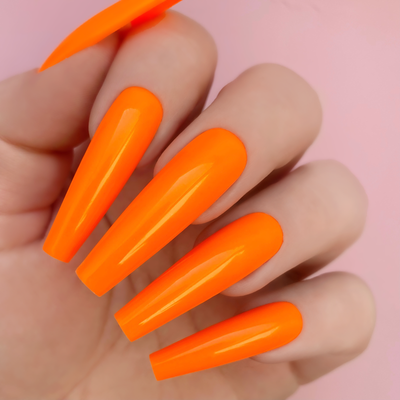 Swatch of N5090 Peachy Keen All-in-One Polish by Kiara Sky