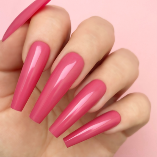 Swatch of G5048 Pink Panther Gel Polish All-in-One by Kiara Sky