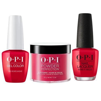 OPI Trio: Red Heads Ahead