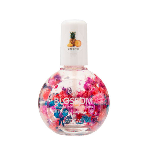 Blossom Scented Cuticle Oil (0.92 oz) infused with REAL flowers - Pineapple
