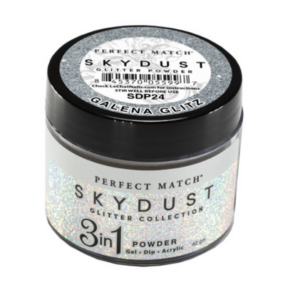Perfect Match Sky Dust Glitter 3in1 Powder - SDP24 Galena Glitz