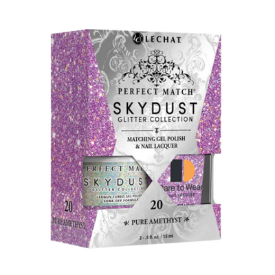 Perfect Match Sky Dust Glitter Duo - SDMS20 Pure Amethyst