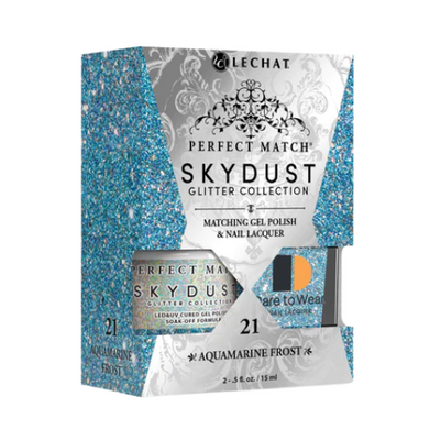 Perfect Match Sky Dust Glitter Duo - SDMS21 Aquamarine Frost