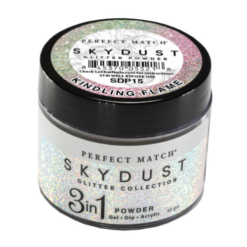 Perfect Match Sky Dust Glitter 3in1 Powder - SDP15 Kindling Flame