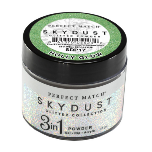 Perfect Match Sky Dust Glitter 3in1 Powder - SDP17 Holly Glow