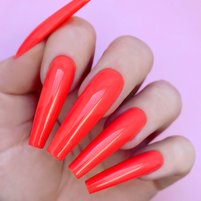 Swatch of G5098 Smooch Gel Polish All-in-One by Kiara Sky