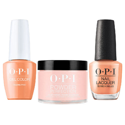 OPI Trio: D54 Trading Paint