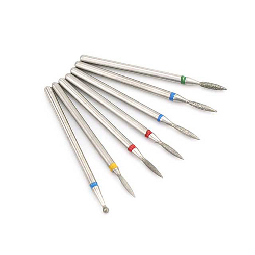 7 Piece Undernail Combo Drill Bit Set