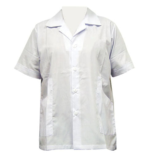 Uni-sex Nail Tech White Uniform white